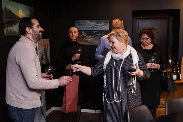 Izstāde "Vēja spēles zaļās stīgās". 2019